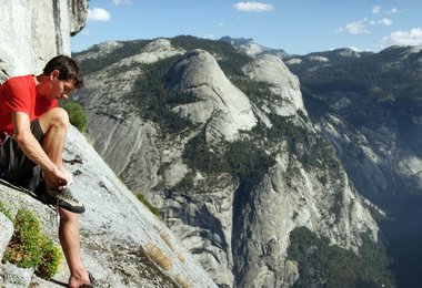 Alex Honnold im Yosemite Valley (Foto: alexhonnold.com)