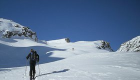 Aufstieg Skitour Hinteregger Sonnblick Normalaufstieg