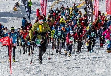 Start des High Speed Runs (c) RedFox Elbrus Race/Oleg Chegodaev 