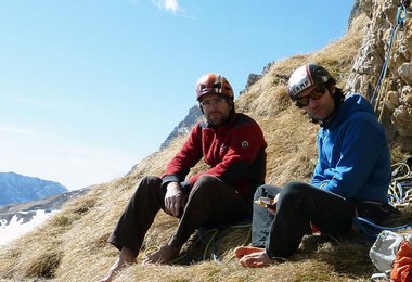 Glücklich und zufrieden am Gamsband angekommen