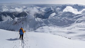 Toller Ausblick vom Gipfel des Foppmandls.