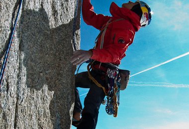 David Lama in der Voie Petit © Archiv Lama