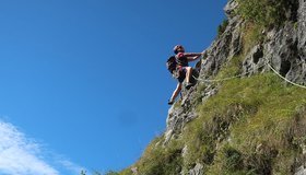 Die zweite Seillänge - Südwest Kante - Großer Illing