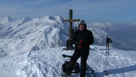 Auf dem Gipfel des Kleberkopfes, 1757 m