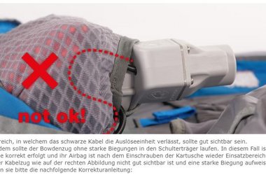 Sicherheits-Check-Mammut Lawinenairbag 3.0