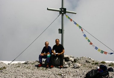 Auf dem Gipfel des Breithorns