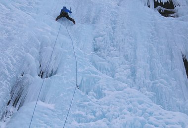 Alex im endlosem Eismeer von "Strada del Sole"