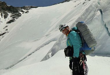 Vor der Abschlussflanke zum Nordsattel © Gerlinde Kaltenbrunner