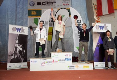 Sieberbild ÖSTM 2010: Speedbewerb Herren 1. Amann 2. Rudigier 3. Putz  Foto: ÖWK – Heiko Wilhelm