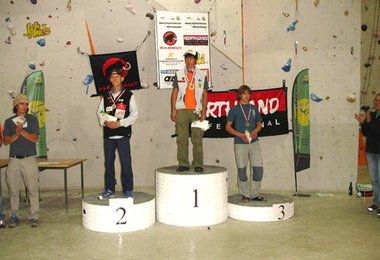 Die ersten drei bei den Herren