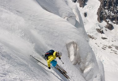 Free Ski Mountaineering Glacier de la Noire