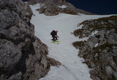 Michi Schürz in der 'Direkten Bockgrube' SG 3-4