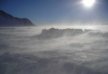 Arktische Schneewüste