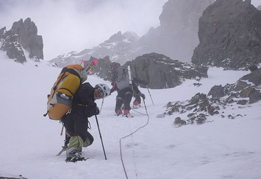 Gerlinde vom Schrecken erholt – 400 von 3000 Höhenmeter sind geschafft
