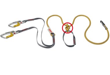 Es handelt sich ausschliesslich um die Klettersteigsets mit Seilbremse Via Ferrata Y (Art. Nr. 2130-00080). Andere Klettersteigsets von Mammut sind nicht betroffen.