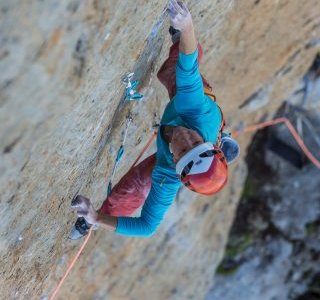 Nina Caprez - Kletterin der Sonderklasse und Filmfest-Gast aus der Schweiz. Bild © Sam Bié