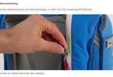 Sicherheits-Check-Mammut Lawinenairbag 3.0