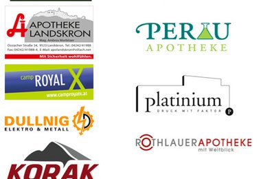 Sponsoren des Charity Kalenders