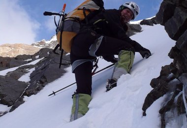 Gerllinde im Aufstieg Bild © David Göttler