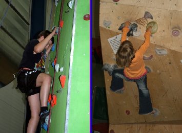 Ausgleichsklettern für Kids in der Kletterhalle Wien