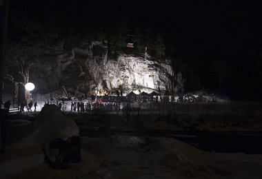 Eiskletterer aus ganz Europa und rund 600 Zuschauer im Berner Oberland