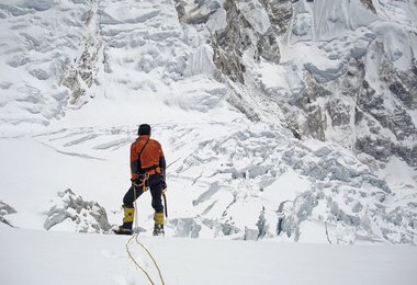 Großer Eisbruch auf 6.600m