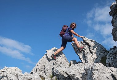 Die Patagonia R1 Regulator Weste ist simpel aber funktionell ausgeführt - gute Bewegungsfreiheit.