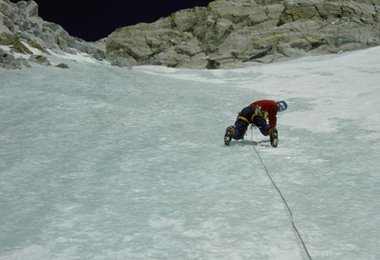 In der Eisflanke zum N-Col
