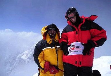 Alfred Schreilechner den Broad Peak Vorgipfel 8035m
