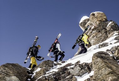 Die La Traversata über Zermatt verläuft immer über der 3000er Grenze - hier kommt noch die "dünne Luft" dazu (c) Zermatters.ch