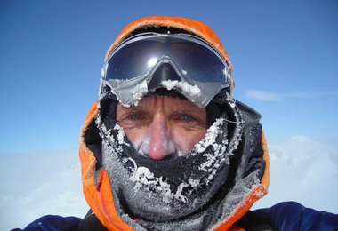 Und „eingefroren“ in der Antarktis