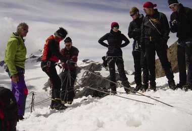 Ausbildung Gletscher (c) Jürgen Bäumler