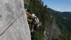 Paolo Pezzolato in der 7ten SL auf Besuch beim Marianndl