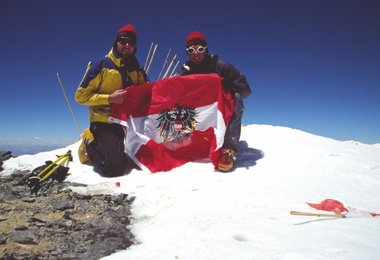 In dieser Höhe ist man gerne ein Patriot