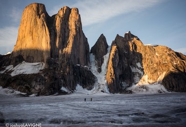 Neue Route am Mount Asgard, Baffin Island