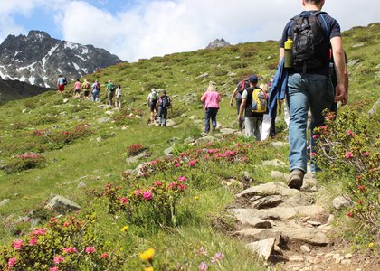 Wandern und kulinarischer Genuss: der Kulinarische Jakobsweg in der Region Paznaun-Ischgl (Foto: TVB Paznaun-Ischgl)