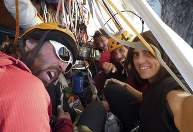 portaledge party am mt asgard © silvia vidal