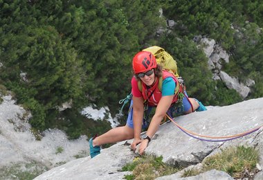 Ideal und angenehm für Mehrseillängetouren.