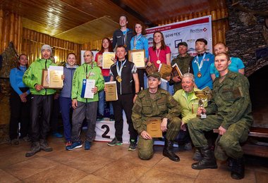 Die Sieger des X. Red Fox Elbrus Race (c) Red Fox Outdoor Equipment