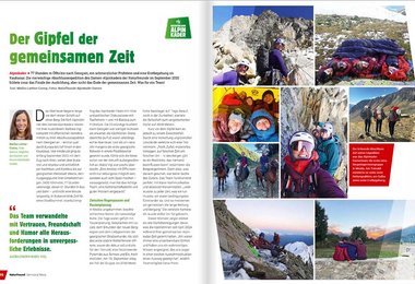 Alpinkader - der Gipfel der gemeinsamen Zeit