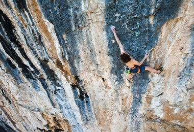 Adam Ondra in Chaxi Raxi (9b) (c) Bernardo Gimenez