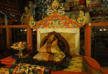 Der Lama Stuhl im Kloster Tengboche