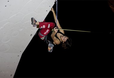 Bettina Schöpf beim Weltcup in Bern