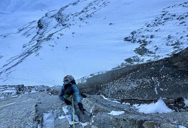 Winterbegehung Schutzengelweg Sagwandspitze - Fotos: Sieberer - Waldner