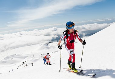 Erfolgreich unterwegs in Richtung 9. Platz: Veronika Swidrak; Bild: Stephan Mantler