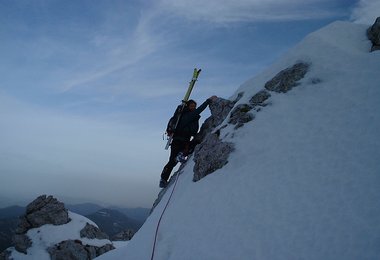 Bürklesteig - im Sommer 2ter Grad