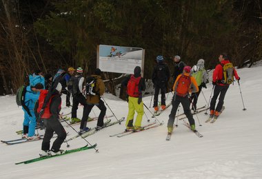 Bei der Eröffnung