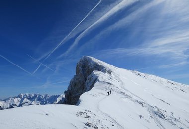 Der Gipfel als Lohn für die Aufstiegsmühen
