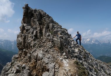 Hans Rubenzucker-Steig von der Hutterer Höss auf den Schrocken