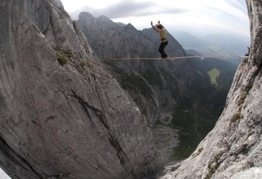 Hans Hornberger auf der Line © Hans Hornberger